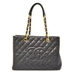 CHANEL Matelasse GST Tote Bag Caviar Skin